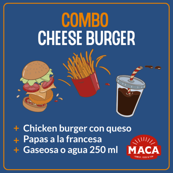 COMBO CHESSE BURGER