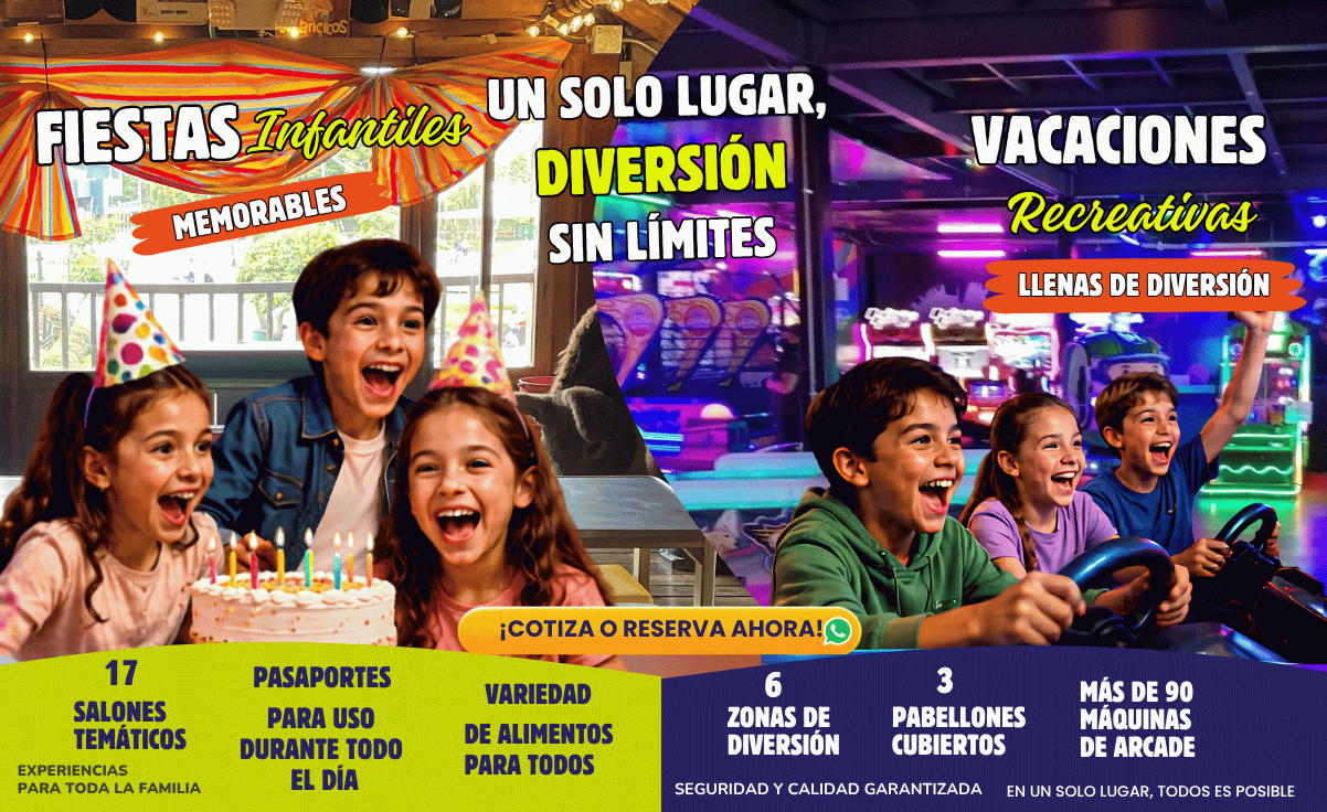 Copy of Fiestas Infantiles y Vacaciones Recreativas