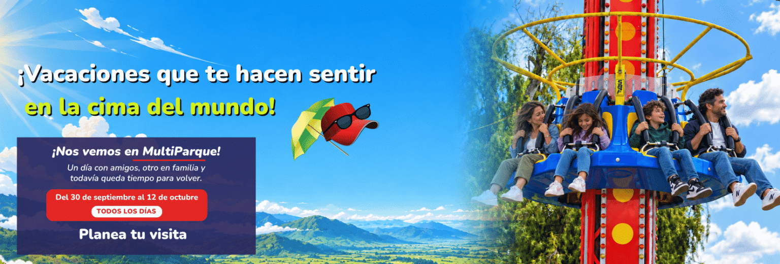 Vacaciones Recreativas banner web 1650 x 560 pixeles septiembre 28, 2026